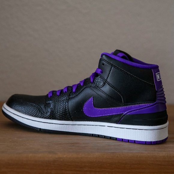 Air Jordan 1 Retro '86 Black and concord purple - Picture 4 of 16